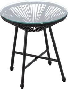 CH Záhradná súprava nábytku Corny - čierna