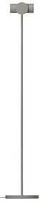 Sivá LED stmievateľná stojacia lampa (výška 130 cm) Stage – Blomus