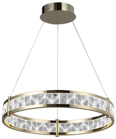 LED stmievateľný luster na lanku ENRIQUE LED/55W/230V 3000-6000K +diaľkové ovládanie