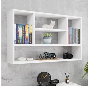 Nástenná polica PAPIKO 60x100 cm biela