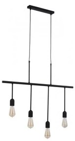 Luster na lanku MANUFACTURE 4xE27/60W/230V