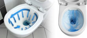 Závesná WC misa so SoftClose sedadlom REA LARS, biela