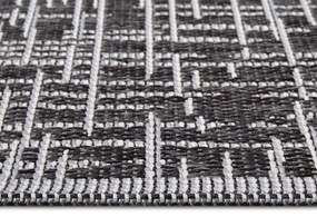 Hanse Home, Kusový koberec Clyde 105914 Telu Grey Beige - na von aj na doma, 155x235, šedá, chodba / predsieň