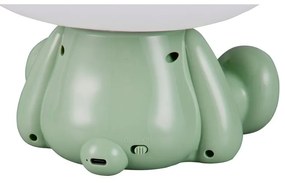 Zelené LED detské svietidlo Hopper – Trio