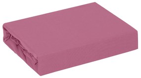 BAVLNENÉ PRESTIERADLO S GUMOU ADELA 160X200X25 CM RUŽOVÁ