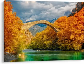Obraz - Konitsa most (70x50 cm)