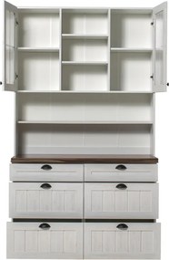 Kredenc PROVENCE  120, Sosna Andersen/porterhouse tmavý