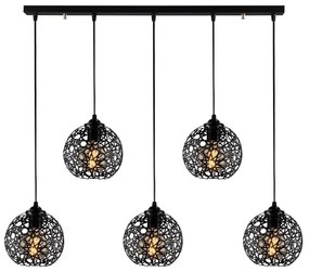 Luster na lanku FELLINI 5xE27/100W/230V