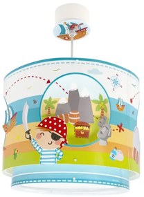 Dalber 60652 - Detský luster PIRATE ISLAND 1xE27/15W/230V