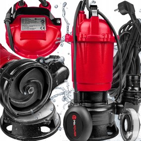 Čerpadlo Na Čistú, Špinavú Vodu S Plovákom A Drvičom 750 W Mapower