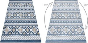 Koberec štrukturálny BOTANIC 65252 Boho - granát