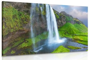 Obraz vodopád na Islande - 90x60