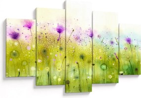 Obraz - Lúčne kvety (150x105 cm)