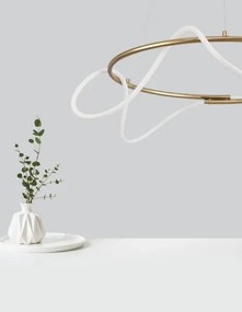 LED luster Tiriac 70 zlaté