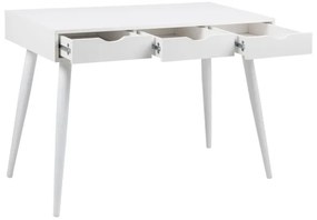 Písací stôl so zásuvkami ADIS biela