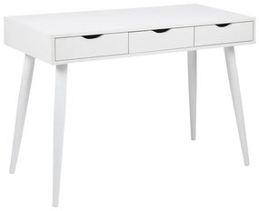 Písací stôl so zásuvkami ADIS biela
