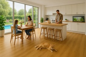 Egibi, Vinylová podlaha samolepiaca Canadian Design Hamilton Peel & Stick, 914,4x152,4 mm