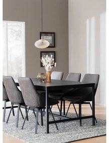 Sivá otočná stolička Alison - Rowico