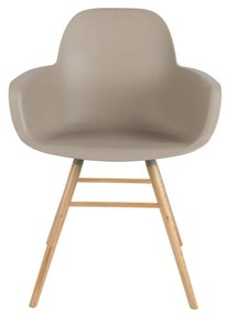 Béžové jedálenské stoličky v súprave 2 ks Albert – Zuiver