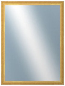DANTIK - Zrkadlo v rámu, rozmer s rámom 60x80 cm z lišty LYON zlatá (2703)