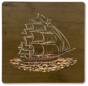 Led obraz Plachetnica na batériu