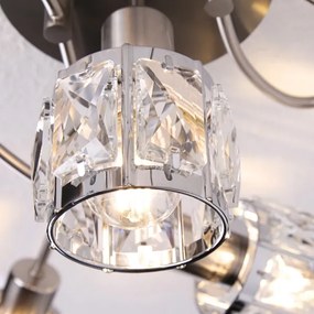 Globo 54356-5 - Prisadený luster KRIS 5xE14/40W/230V