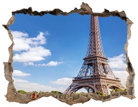 Fototapeta díra na zeď 3D Eiffelova veža v paríži nd-k-59254074