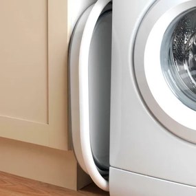 Kôš na bielizeň AIDA COMPACT sivý / biely 25 l