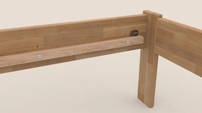 Posteľ Fava 180x200 cm, prírodný buk