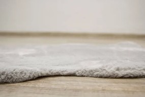 Koberček Shaggy Rabbit 507798 sivý