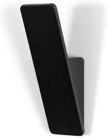 Čierny nástenný oceľový háčik Angle – Spinder Design