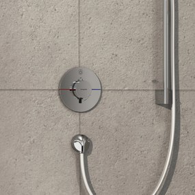 Hansgrohe ShowerSelect Comfort S, termostat pod omietku pre 1 spotrebič, chrómová, HAN-15553000