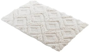 Biela kúpeľňová predložka 50x80 cm Ikatis – douceur d'intérieur