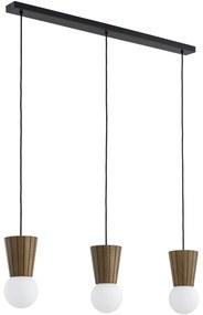 Argon 6358 - Kúpeľňové závesné svietidlo na lanku VOLANTE 3xG9/6W/230V IP44 hnedé