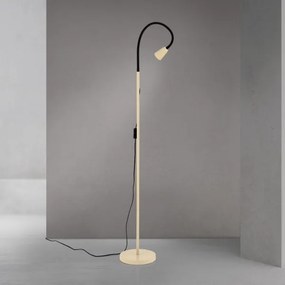 Orion - Flexibilná stojacia lampa DOTTY 1xGU10/10W/230V béžová/čierna