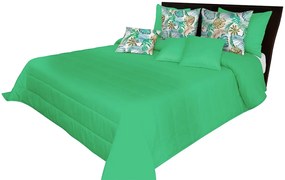 DomTextilu Kvalitný prehoz na posteľ zelenej farby Šírka: 170 cm | Dĺžka: 210 cm 44111-206951