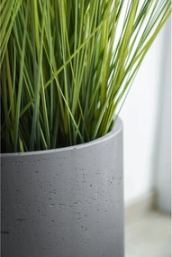 Kvetináč TROPICO, sklolaminát, výška 29 cm, antracit