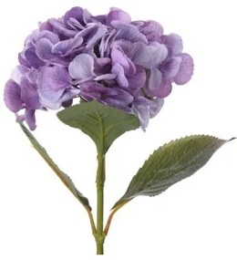 Umelá kvetina Hortenzia fialová, 65 cm