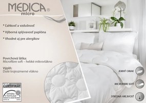 Paplón Medica Micro 4 sezónna | 140x200 cm | 1400 g