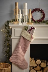 Ib Laursen Drevená soška Nutcracker Square Feet Natural 31 cm