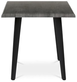 Autronic BONTEC Jedálenský stôl 130x80cm, mdf, sivý dub, HT-F4413 GREY Farba: Šedá