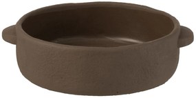Dekoračná cementová misa v tvare kastróla Gustave Taupe - Ø27*32*8 cm
