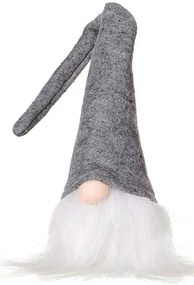 Tutumi Tutumi, LED vianočný svietiaci škriatok 40cm YX039, šedá, CHR-09633