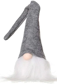 Tutumi Tutumi, LED vianočný svietiaci škriatok 40cm YX039, šedá, CHR-09633