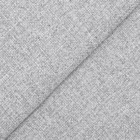 Rozkladacia pohovka na každodenné spanie ONE, 140, strieborná (jazz - 18 silver)