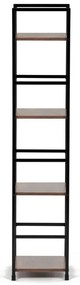 BONTEC Regál, mdf, hnedá, GD-214 OAK Farba: Hnedá