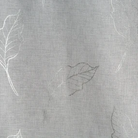 ZÁCLONA NA KRÚŽKOCH SISI 140X250 CM BIELA