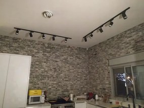 BERGE Koľajnicová lampa 1,5 m + 5x LED reflektor