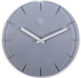 Nástenné hodiny NeXtime Sweet sivé Ø 29,5 cm