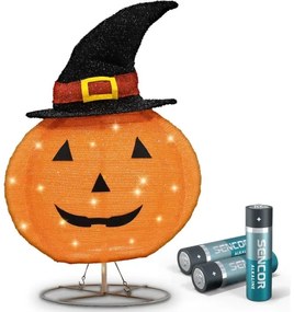 Retlux - LED Vonkajší dekorácia HALLOWEEN LED/3xAA/teplá biela IP44 tekvica